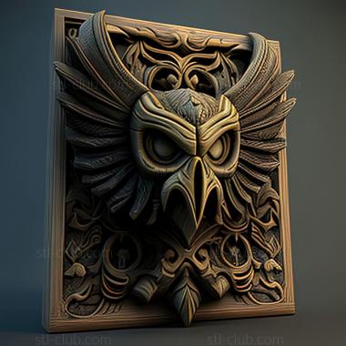 3D модель St GrimGrimoire игра (STL)